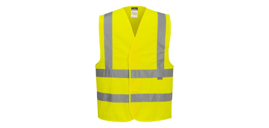 Portwest C470 Gilet Haute-Visibilité Baudrier Double Ceinture