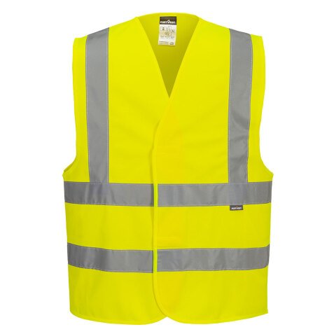 Portwest C470 Gilet una banda orizzontale e due verticali Hi-Vis