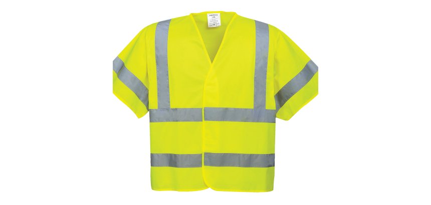 Portwest C471 Hi-Vis Vest Korte Mouwen