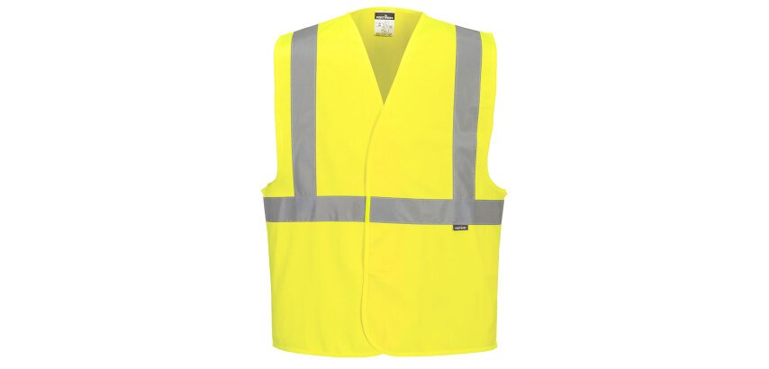 Portwest C472 Chaleco alta visibilidad de banda y tirantes