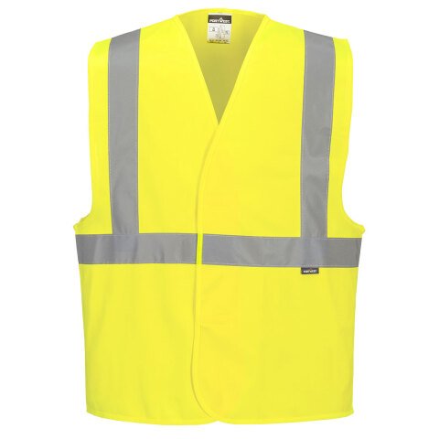 Portwest C472 Chaleco alta visibilidad de banda y tirantes Jaune - Talla L/XL