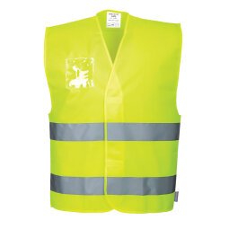 Portwest C475 Gilet HV avec porte-badge double entrée