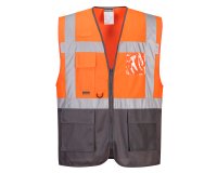 Portwest C476 Warsaw Hi-Vis Contrast Executive Vest