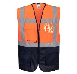 Portwest C476 Chaleco de alta visibilidad Warsaw Contrast Executive