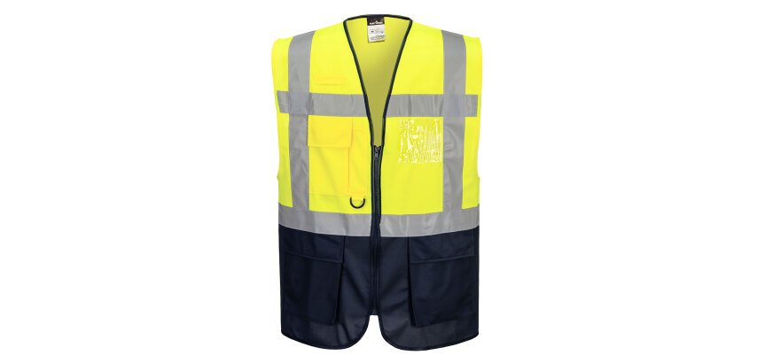 Portwest C476 Chaleco de alta visibilidad Warsaw Contrast Executive
