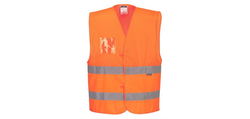 Portwest C494 Gilet mezza rete Hi-Vis