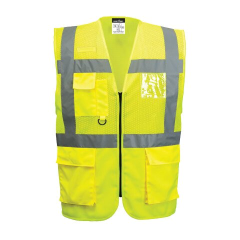 Portwest C496 Chaleco de malla Executive Madrid Jaune - Talla 5XL