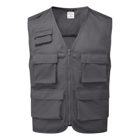 Portwest C704 Chaleco de trabajo Gris Métal - Talla XXXL