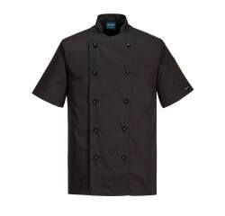 Portwest C734 Chaqueta de cocina Kent de manga corta