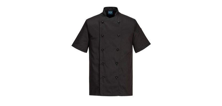 Portwest C734 Veste cuisine Kent Manches Courtes