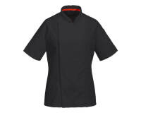 Portwest C736 Veste de cuisine Maille Pro manches courtes Noir - Taille M
