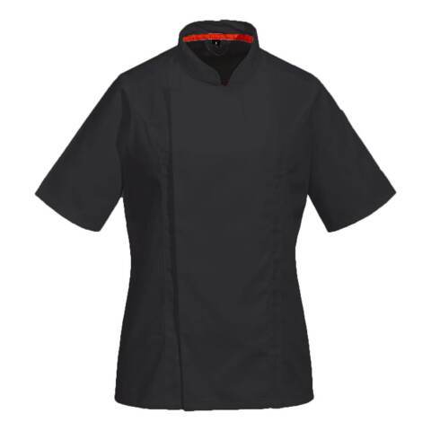 Portwest C736 Chaqueta de Cocina de manga corta, para mujer MeshAir Pro Noir - Talla XXL