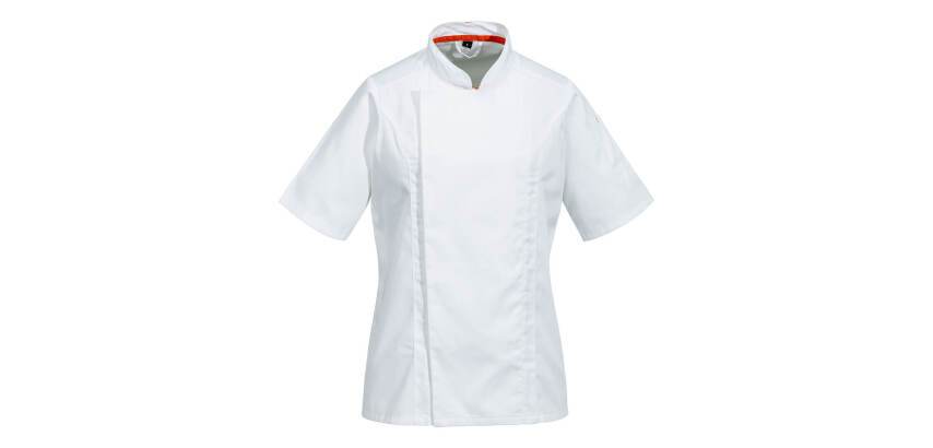 Portwest C736 Veste de cuisine Maille Pro manches courtes
