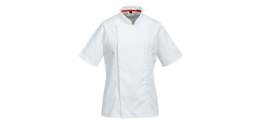 Portwest C736 Veste de cuisine Maille Pro manches courtes