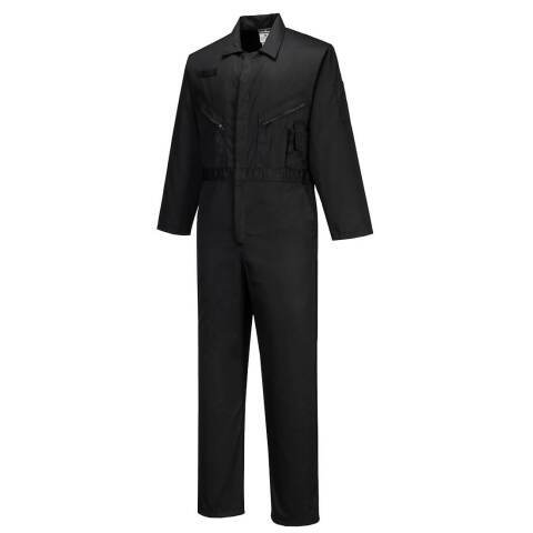 Portwest C813 Mono Liverpool con cremallera Noir - Talla XXXL - Estándar