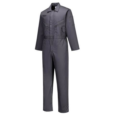 Portwest C813 Mono Liverpool con cremallera Gris Graphite - Talla XXL - Estándar