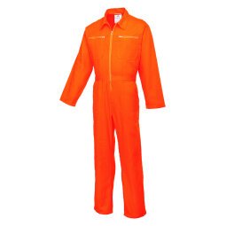 Portwest C811 Combinaison coton Orange - Taille M - Standard