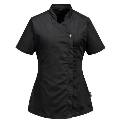 Portwest C824 Batín de mujer de manga corta Noir - Talla M