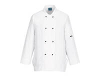 Portwest C837 Chaqueta de cocina para mujer Raquel, con manga larga