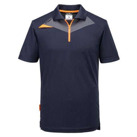 Portwest DX410 Polo DX4 de manga corta Marine - Talla XXXL