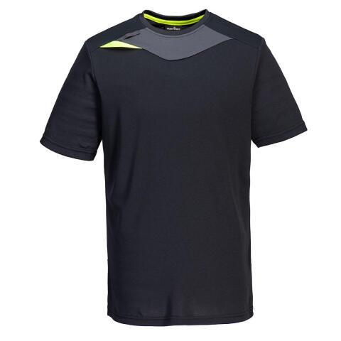 Portwest DX411 Camiseta DX4 de manga corta Noir - Talla XXXL