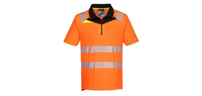 Portwest DX412 DX4 Polo Haute Visibilité MC
