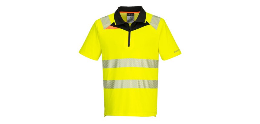 Portwest DX412 DX4 Polo Haute Visibilité MC