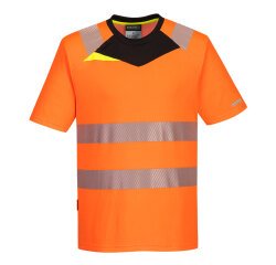 Portwest DX413 Camiseta DX4 de alta visibilidad M/C