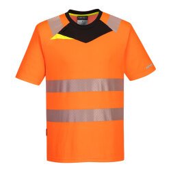 Portwest DX413 Camiseta DX4 de alta visibilidad M/C