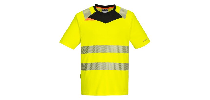 Portwest DX413 DX4 Tee-shirt Haute Visibilité S/S