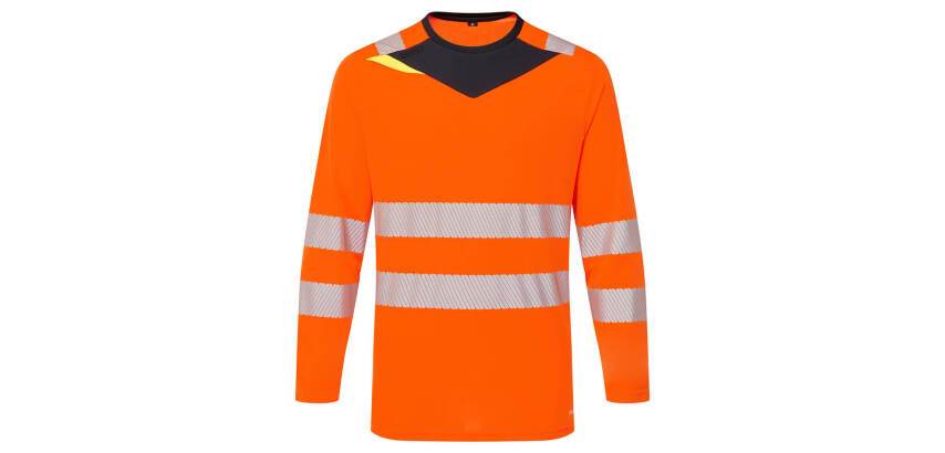 Portwest DX416 T-Shirt manches longues HV DX4