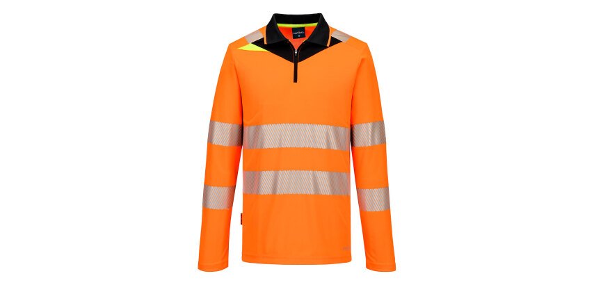 Portwest DX419 Polo DX4 HV ML EzeeCool thermorégulant