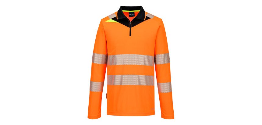 Portwest DX419 Polo manches longues HV DX4