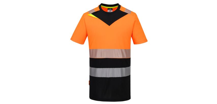 Portwest DX434 DX4 Hi-Vis T-shirt korte mouw klasse 1