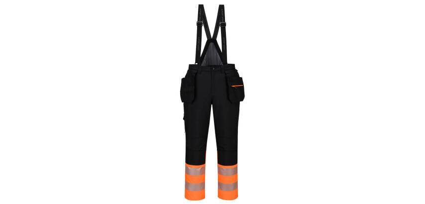 Portwest DX437 Cotte à bretelles DX4 HV Classe 1