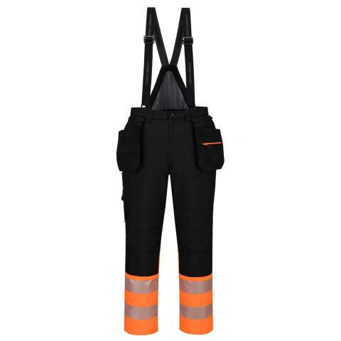 Portwest DX437 Peto de invierno DX4 Hi-Vis Class 1 Winter Orange/Noir - Talla XXXL