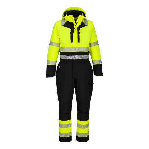Portwest DX438 Buzo DX4 Hi-Vis Winter Jaune/Noir - Talla XXXL - Estándar