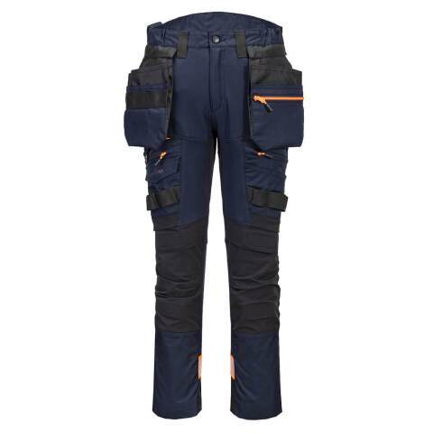 Portwest DX440 Pantalón DX4 Holster con bolsillos desmontables Marine - Talla 41 - Estándar