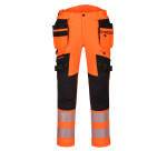 Portwest DX442 Pantalon DX4 haute-Visibilité avec poches flottantes démontables
