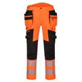 Portwest DX442 Pantalon DX4 haute-Visibilité avec poches flottantes démontables