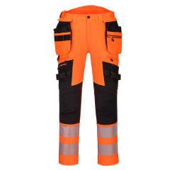Portwest DX442 Pantaloni DX4 ad alta visibilità con tasca Holster staccabile