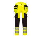 Portwest DX442 DX4 High-Visibility Pants with Detachable Holster Pockets