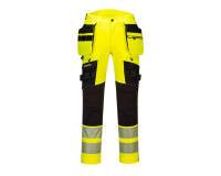 Portwest DX442 Pantalon DX4 haute-Visibilité avec poches flottantes démontables