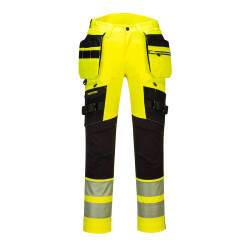 Portwest DX442 Pantaloni DX4 ad alta visibilità con tasca Holster staccabile