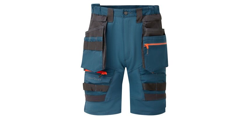 Portwest DX444 Bermudas Holster DX4 con bolsillos desmontables