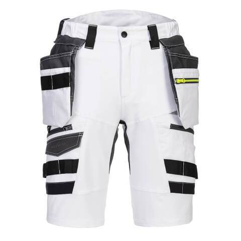Portwest DX444 Bermudas Holster DX4 con bolsillos desmontables Blanc - Talla 41
