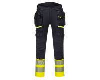 Portwest DX445 Pantalón Holster DX4 de alta visibilidad, clase 1, con bolsillo desmontable