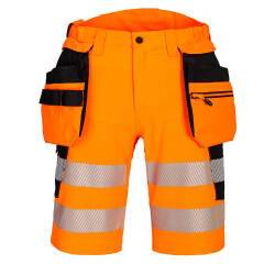 Portwest DX446 Bermudas DX4 Holster de alta visibilidad