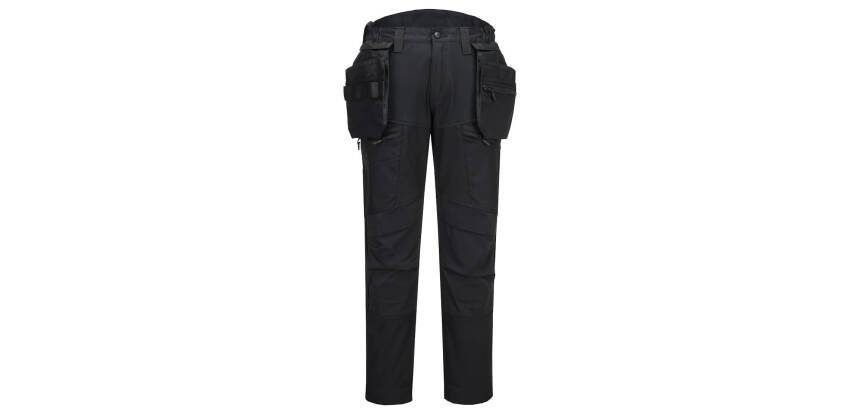 Portwest DX450 DX4 Pantalone Holster Softshell Tasca Rimovibile