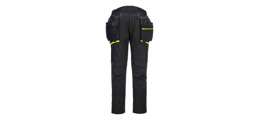 Portwest DX450 DX4 Softshell Trousers with Removable Holsters
